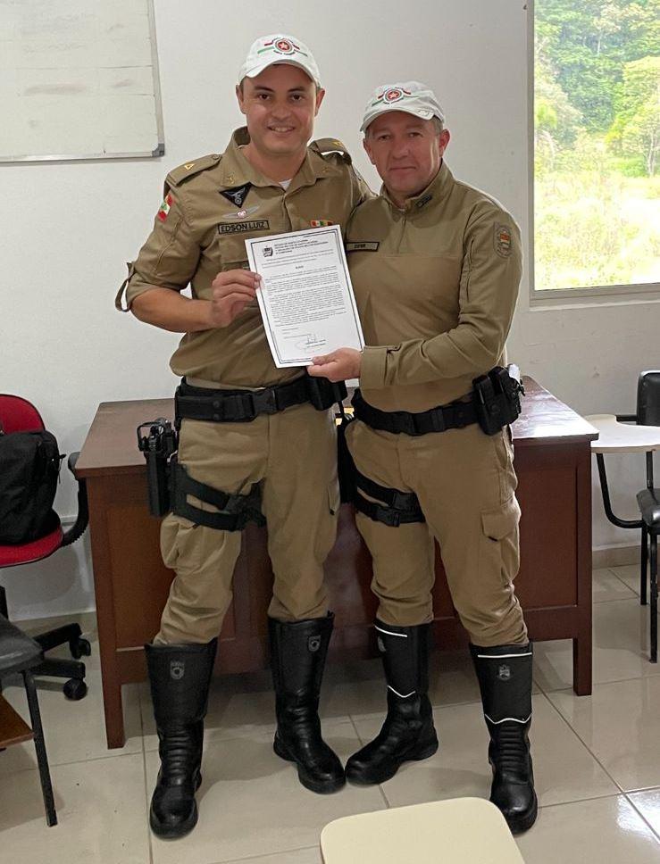 1º sargento Lidio Rafael Ribeiro é o novo comandante do 6º grupo da Polícia Militar Rodoviária em Aurora