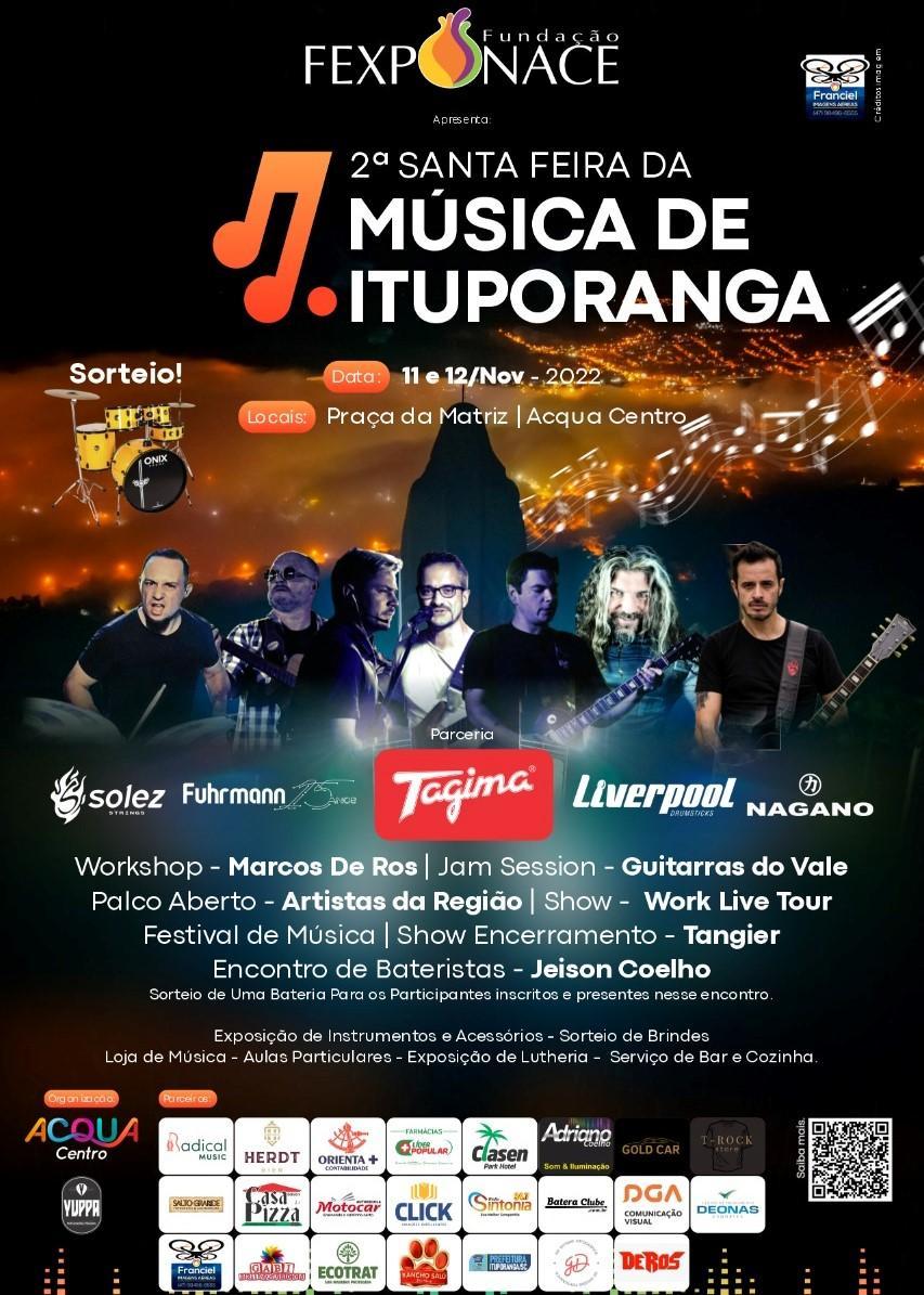 2ª edição da Santa Feira da Música será neste fim de semana em Ituporanga