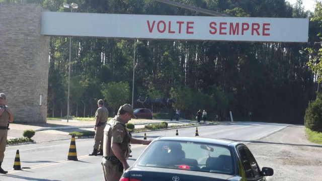 Polícia Militar realiza comando de trânsito em Ituporanga