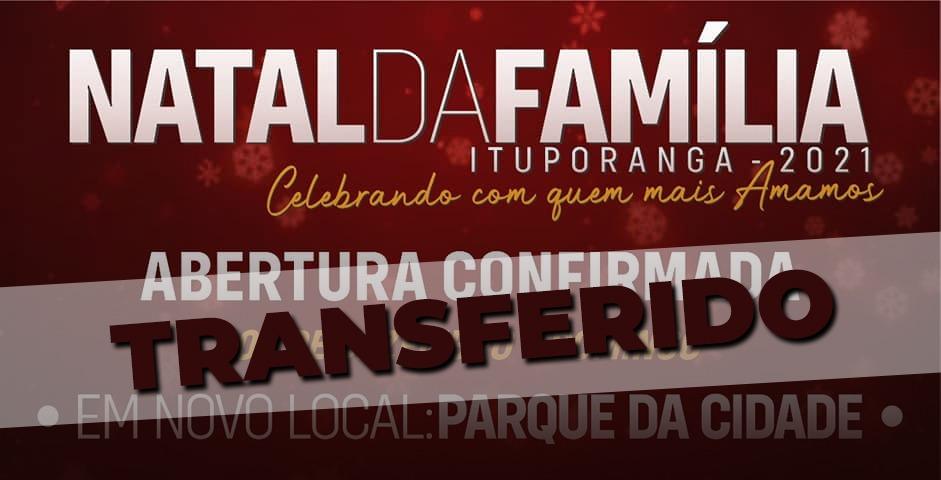 Abertura do Natal da Família em Ituporanga é transferida para o próximo domingo (12)