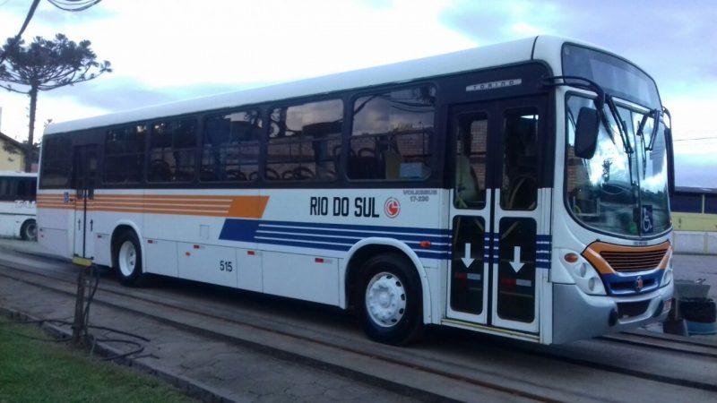 Administração fará repasses para manter ônibus circulando em Rio do Sul
