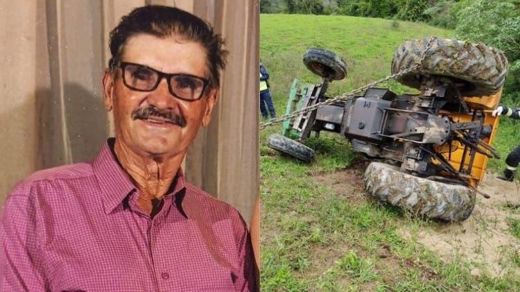 Agricultor de 74 anos morre esmagado por trator em Petrolândia 
