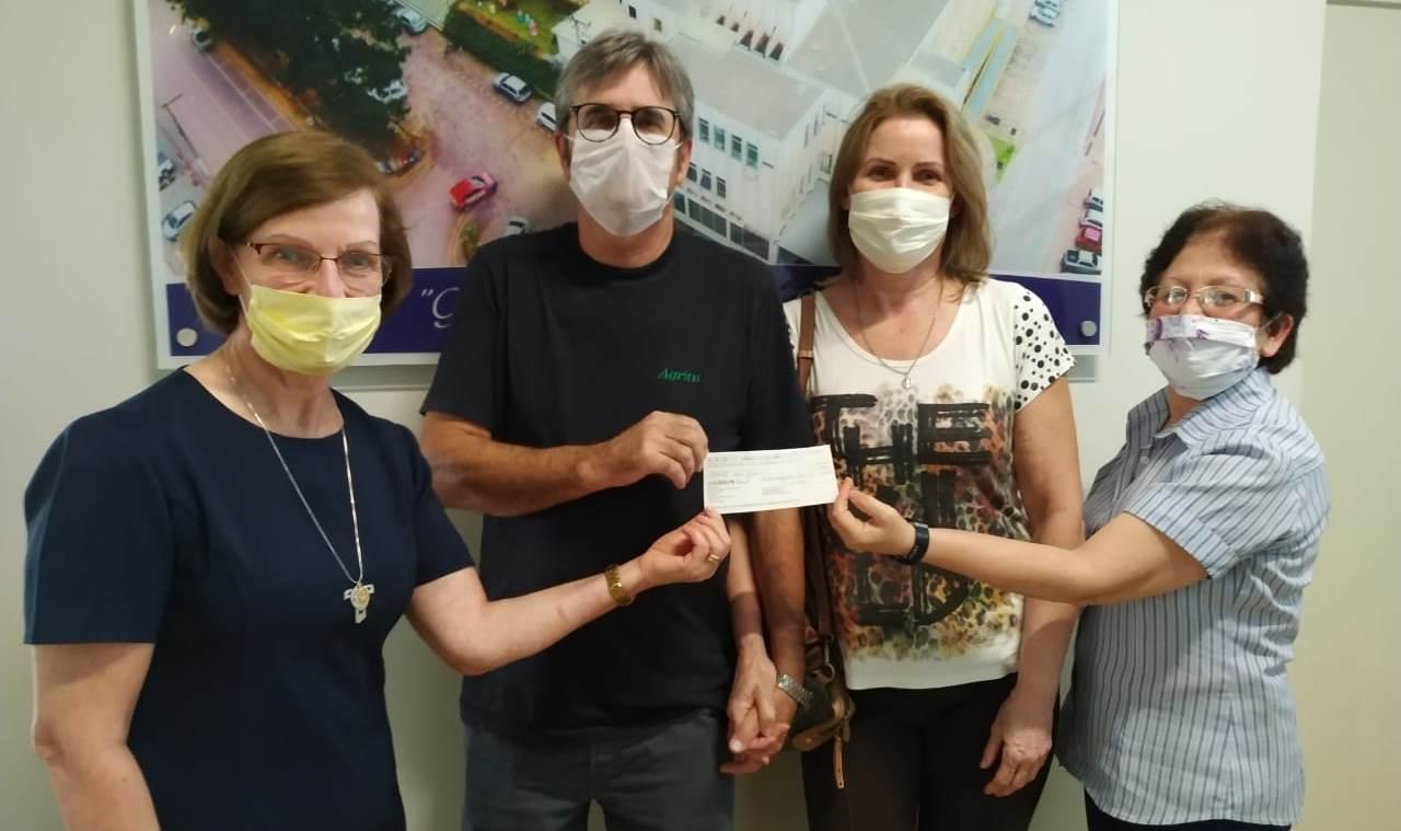 Agritu Sementes repassa R$ 50 mil para o Hospital Bom Jesus