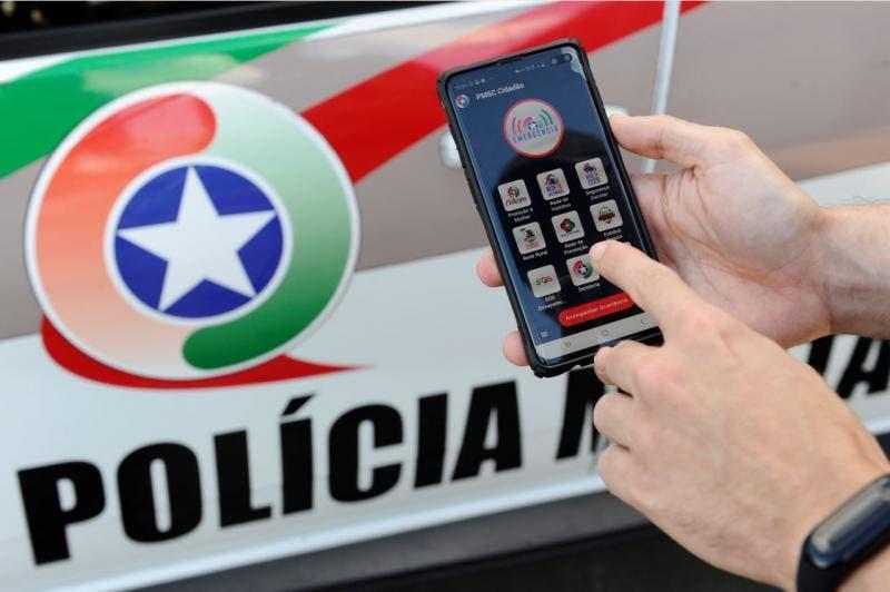 Aplicativo da Polícia Militar de SC permite chamar polícia pelo celular