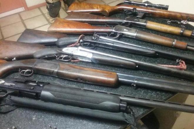 Armas de fogo irregulares são apreendidas em Bom Retiro, na Serra catarinense