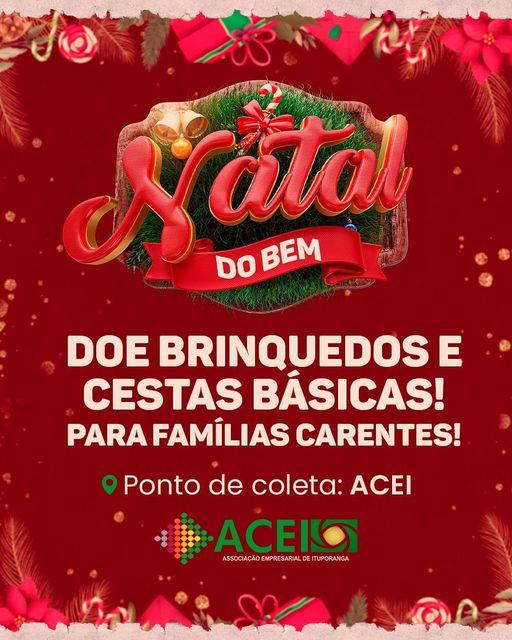 Associação Empresarial lança campanha solidária "Natal do Bem" em Ituporanga