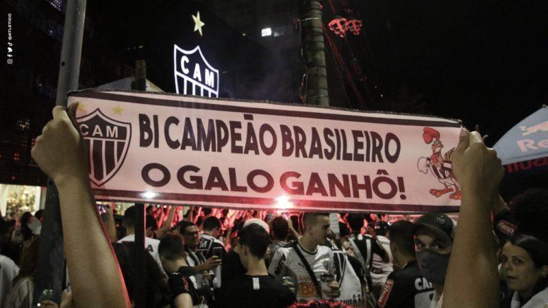 Atlético-MG é campeão do Brasileirão após 50 anos