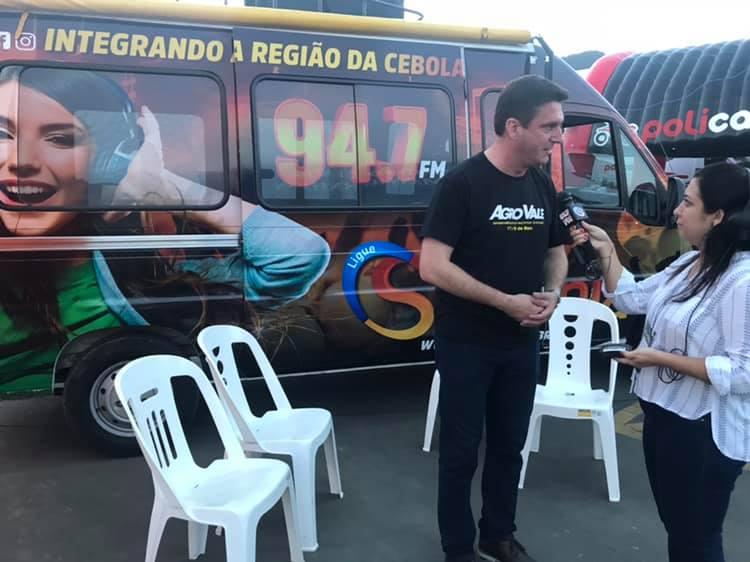 Cerca de 40 mil pessoas passaram pela AgroVale em Rio do Sul, diz prefeito Thomé 