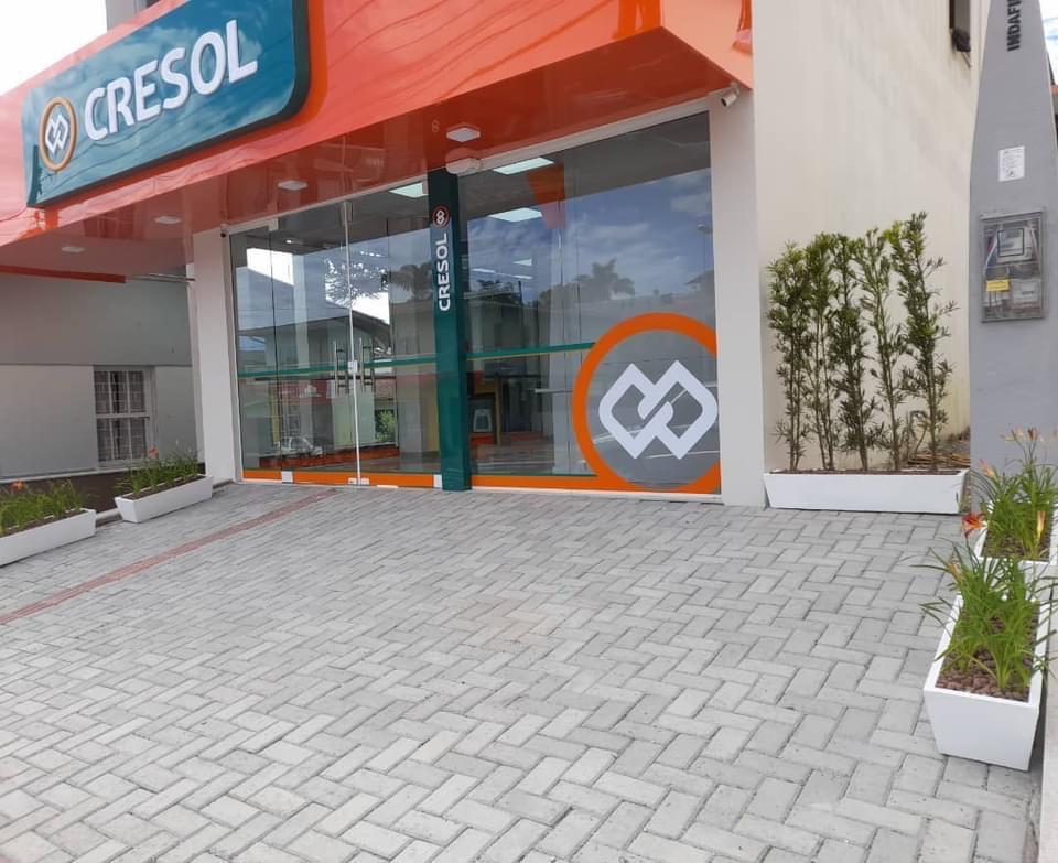 Cooperativa Cresol reinaugura posto de atendimento em Bom Retiro
