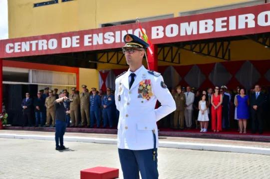 Coronel Fabiano de Souza assume o Comando Geral do Corpo de Bombeiros de SC