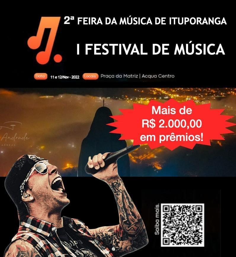 Encerram-se hoje (4) inscrições para o 1º Festival de Música que será neste mês em Ituporanga