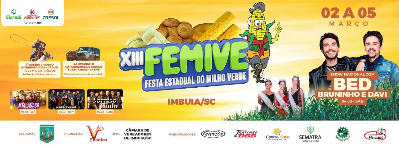 Festa do Milho Verde em Imbuia que será entre os dias 02 e 05 de março promete superar as expectativas