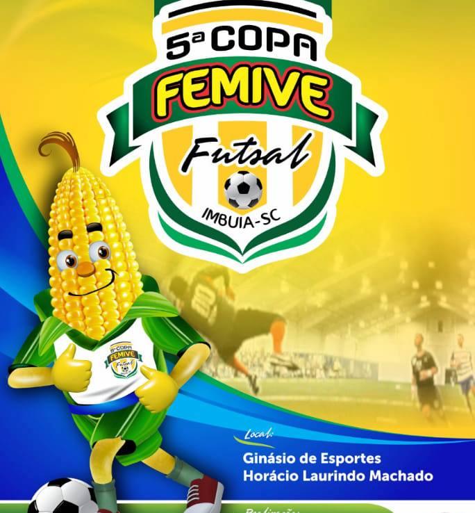 Final da Copa Femive de Futsal em Imbuia será sábado (25)