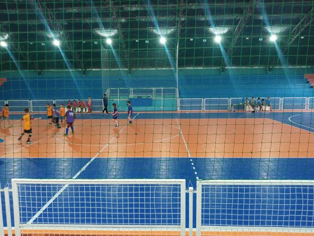 Ginásio do centro de Atalanta é reinaugurado com o início do campeonato municipal de futsal