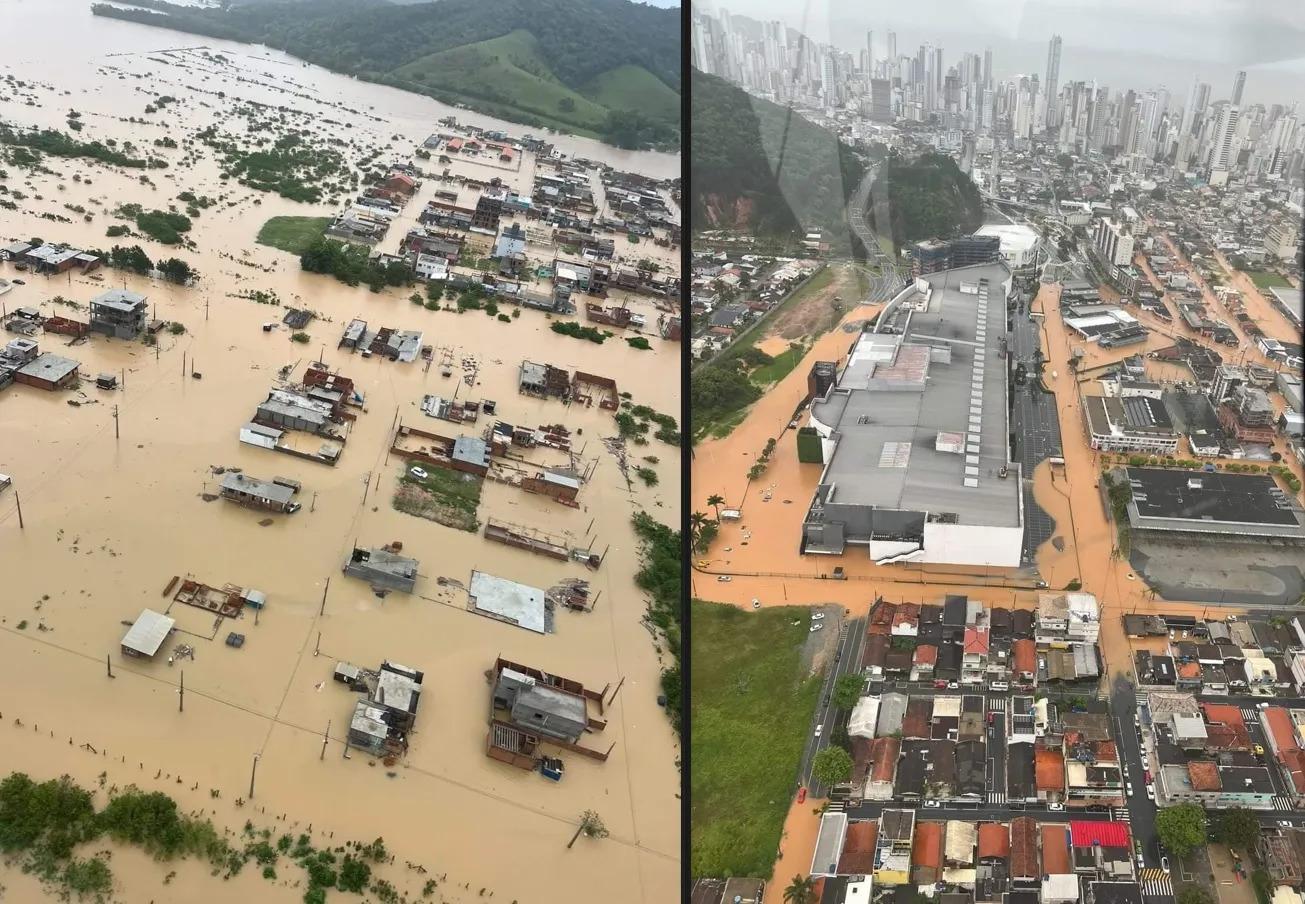 Governador Carlos Moisés cancela agenda em Agrolândia na tarde desta terça (20) devido as inundações no estado