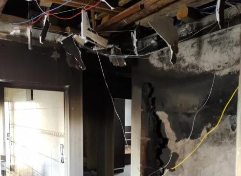 Incêndio atinge casa de cerca de 200 m2 em Ituporanga