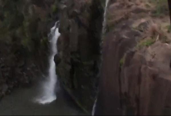 Jovens morrem após caírem de cachoeira em Lages, na Serra de SC