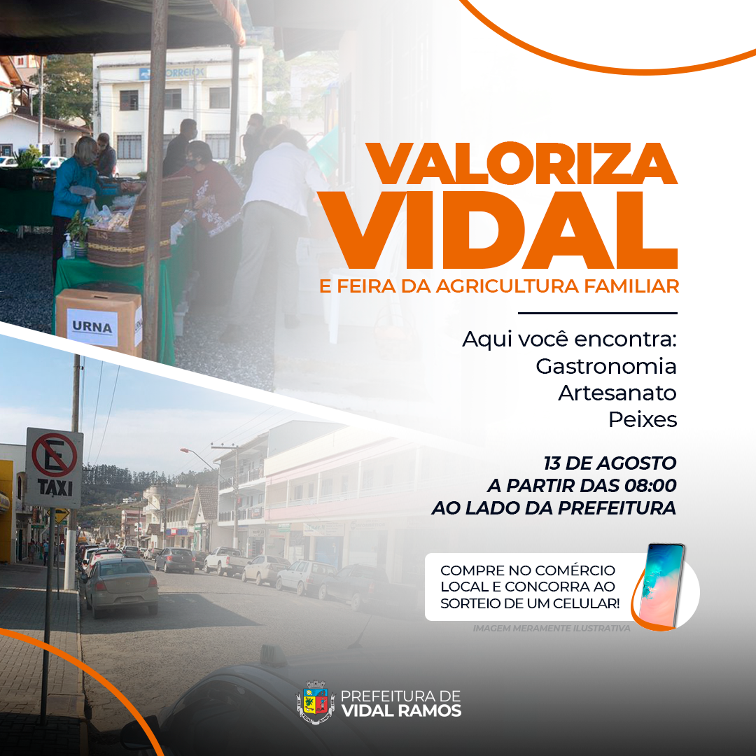 Mais uma edição do programa Valoriza Vidal será nesta sexta
