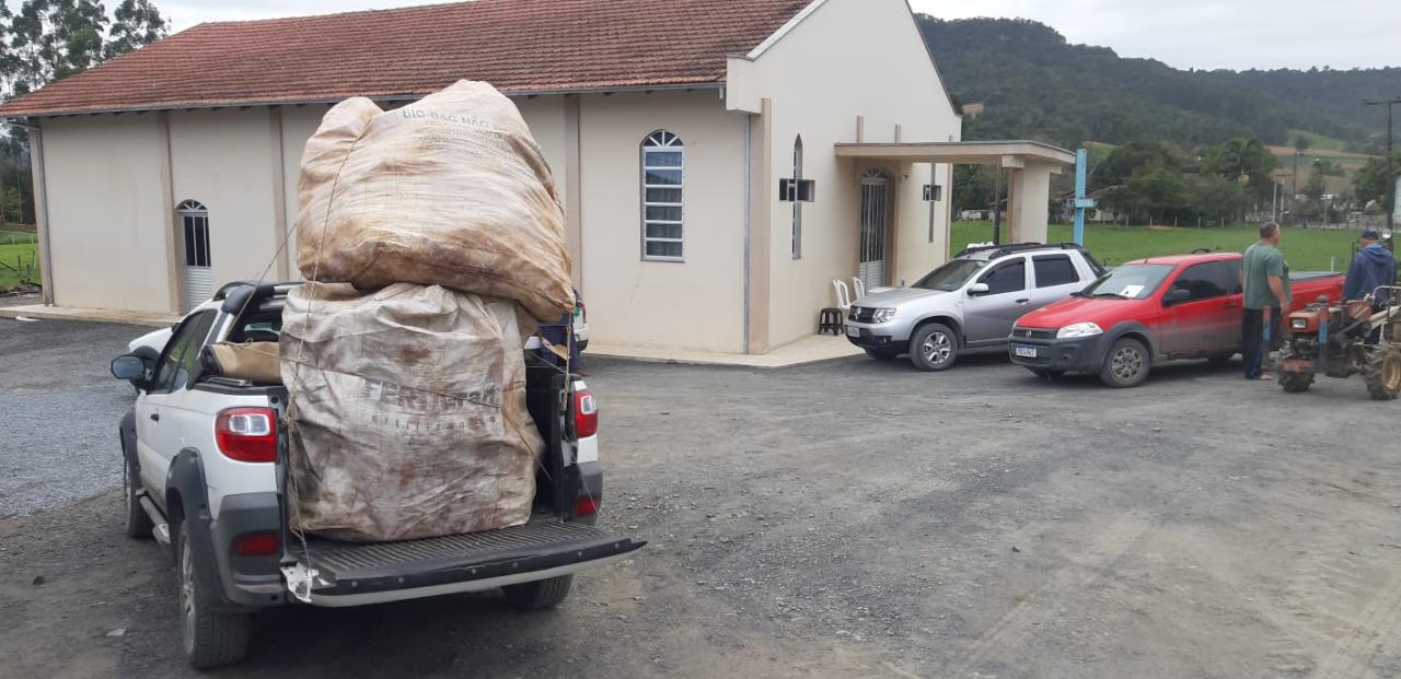 Nesta quinta-feira (8) tem mais uma etapa de recolhimento de embalagens vazias de agrotóxicos em Ituporanga