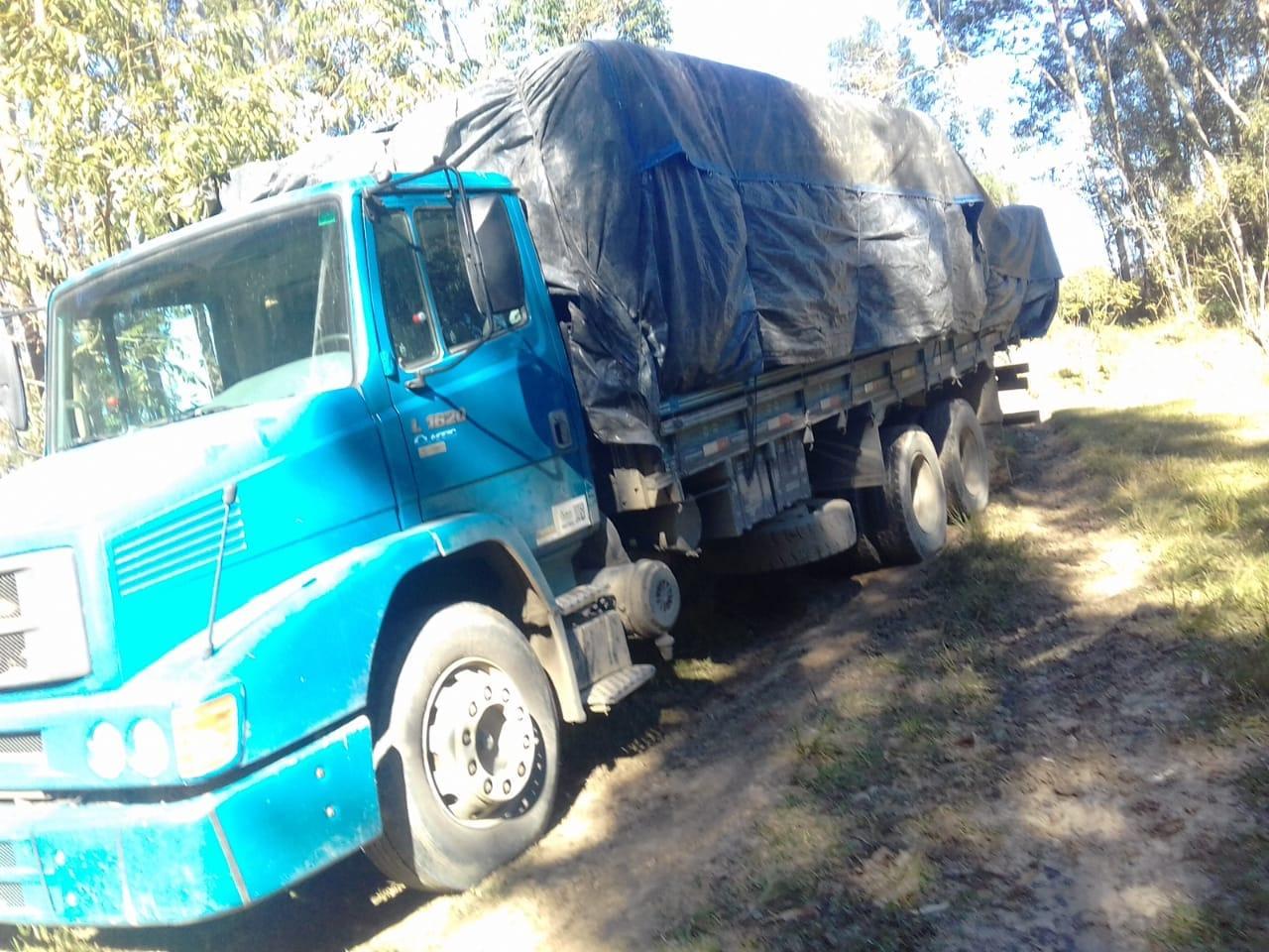 Caminhão furtado em Ituporanga é encontrado em Bom Retiro