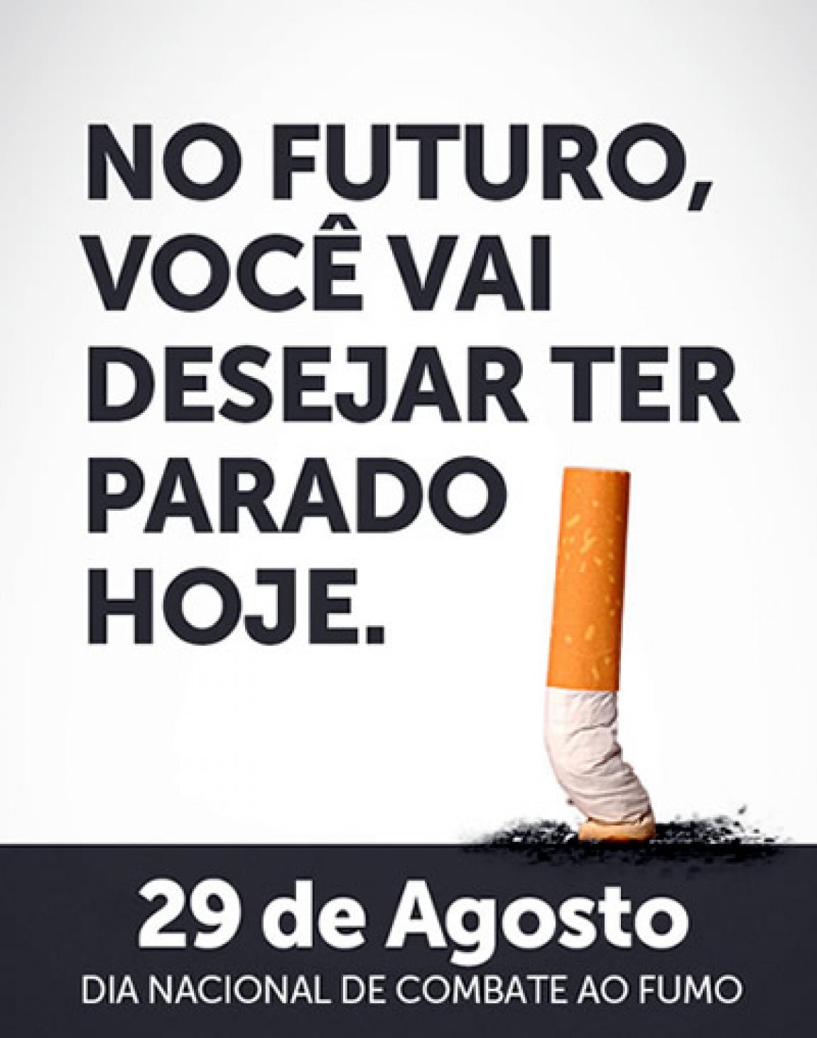 Dia Nacional de Combate ao Fumo é lembrado com programação especial em Ituporanga