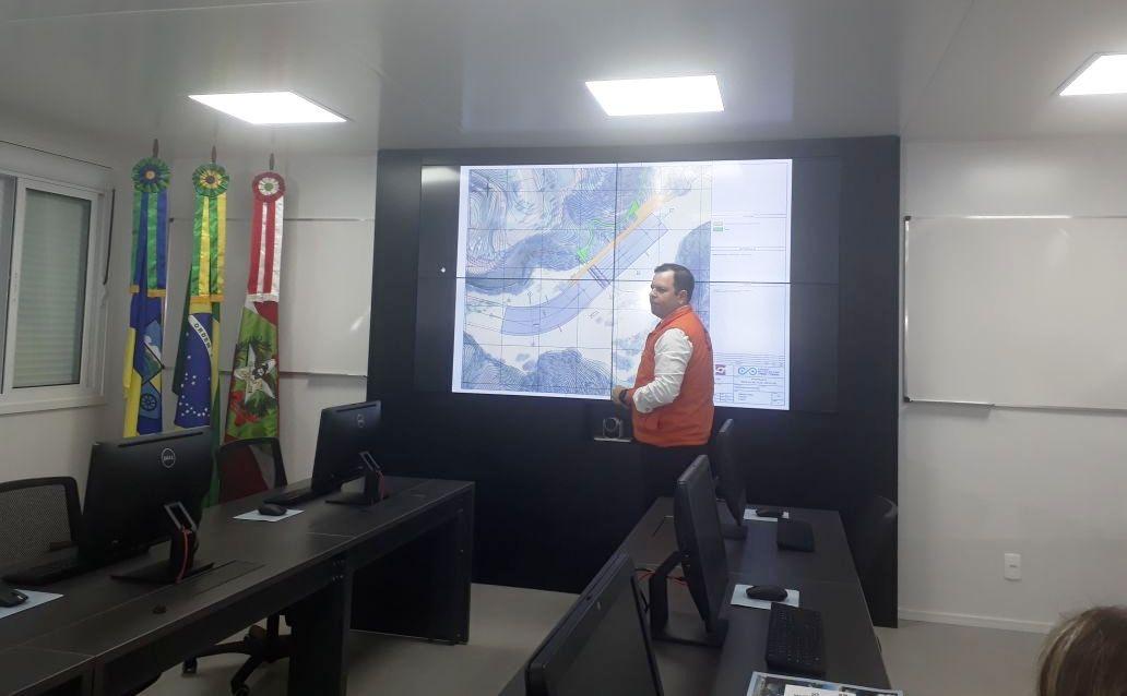 Inaugura em Rio do Sul o Centro Integrado de Gerenciamento de Riscos e Desastres