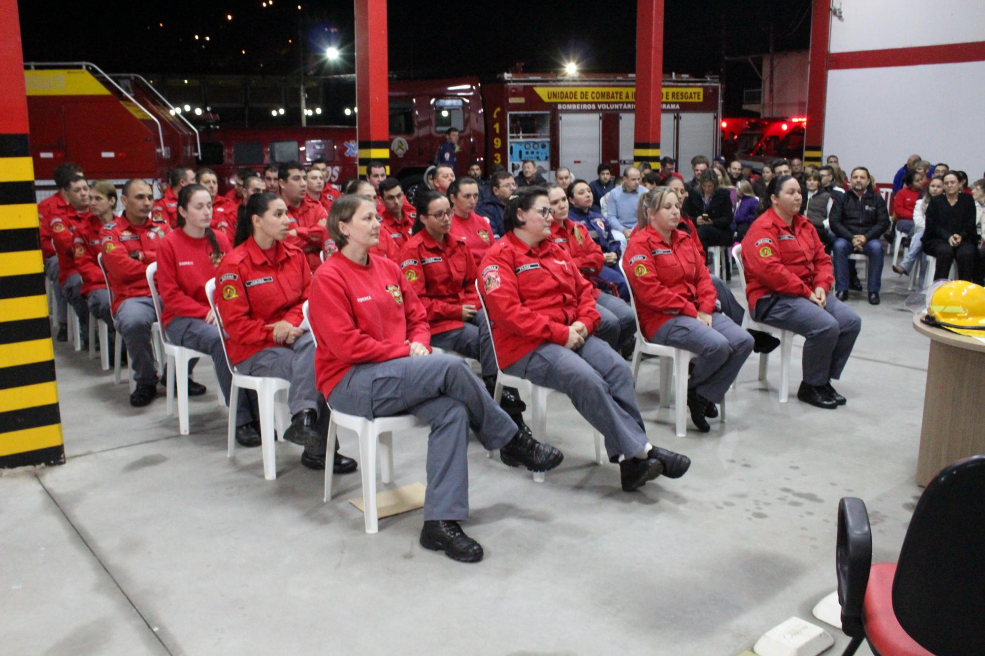 Instrutores e Bombeiros Voluntários de Presidente Getúlio participam de Capacitação durante seis meses