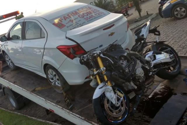 Motociclista morre em colisão na BR-470 em Pouso Redondo
