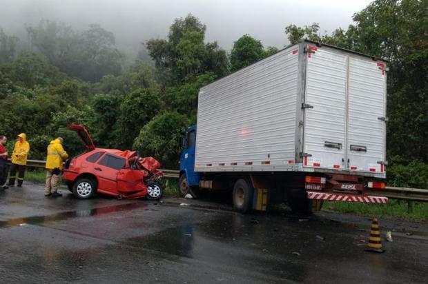 Motorista morre em acidente na BR-470 em Pouso Redondo