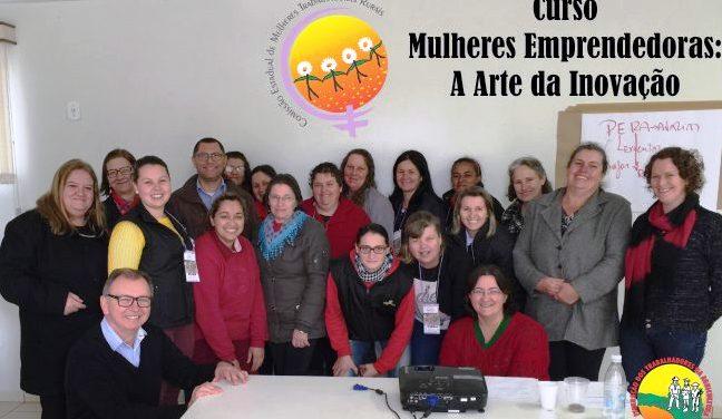 Mulheres da Região da Cebola participam de curso de empreendedorismo