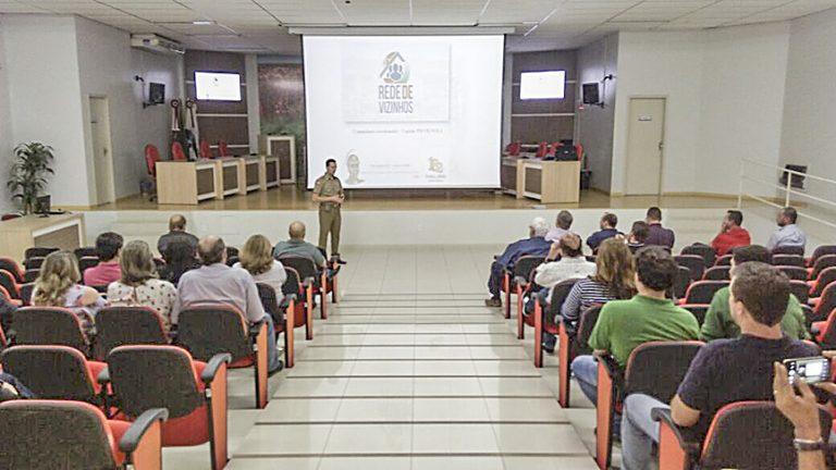 Polícia Militar de Ituporanga inicia encontros para expansão da Rede de Vizinhos na Capital da Cebola