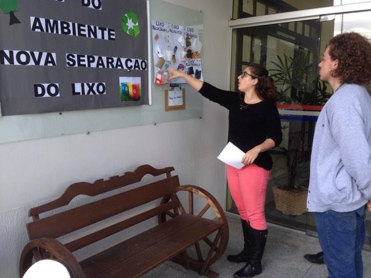 Projeto Educação Ambiental na Rua inicia em Vidal Ramos 