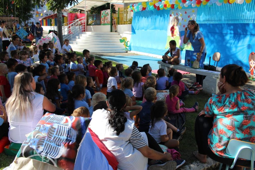 Projeto Praça Literária promove tarde de diversão e conhecimento em Ituporanga