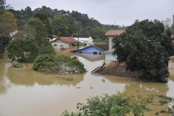 Setor empresarial de Rio do Sul estima perdas de R$ 73,4 milhões com a enchente 