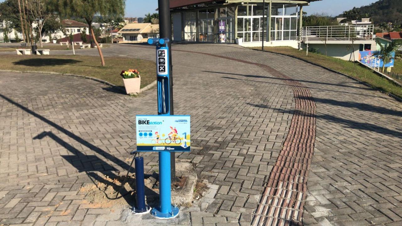 Parque da Cidade em Ituporanga recebe Bike Station