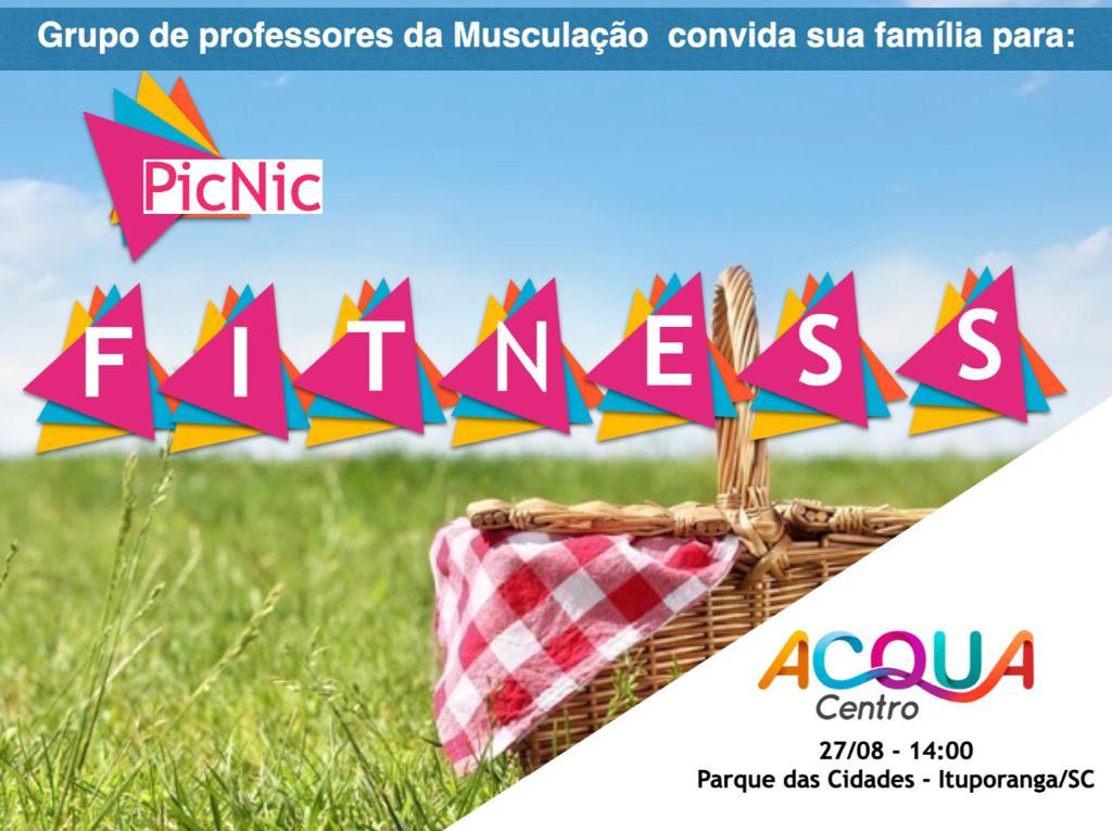 PicNic Fitness será realizado neste sábado no Parque da Cidade em Ituporanga