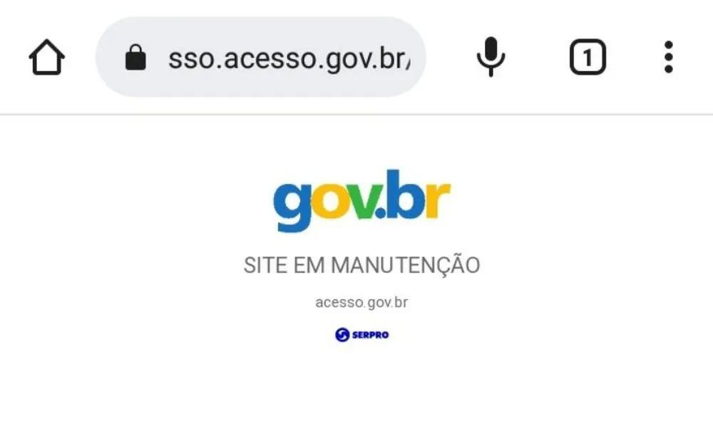 Plataforma Gov.br fica fora do ar e impede serviços do INSS e da Receita Federal