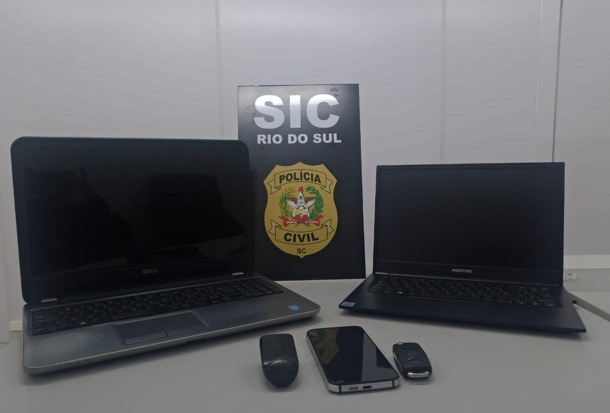 Polícia Civil de Rio do Sul recupera produtos de furto