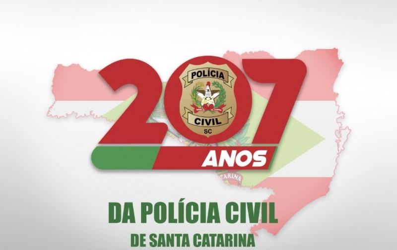 Polícia Civil de Santa Catarina completou 207 anos de fundação