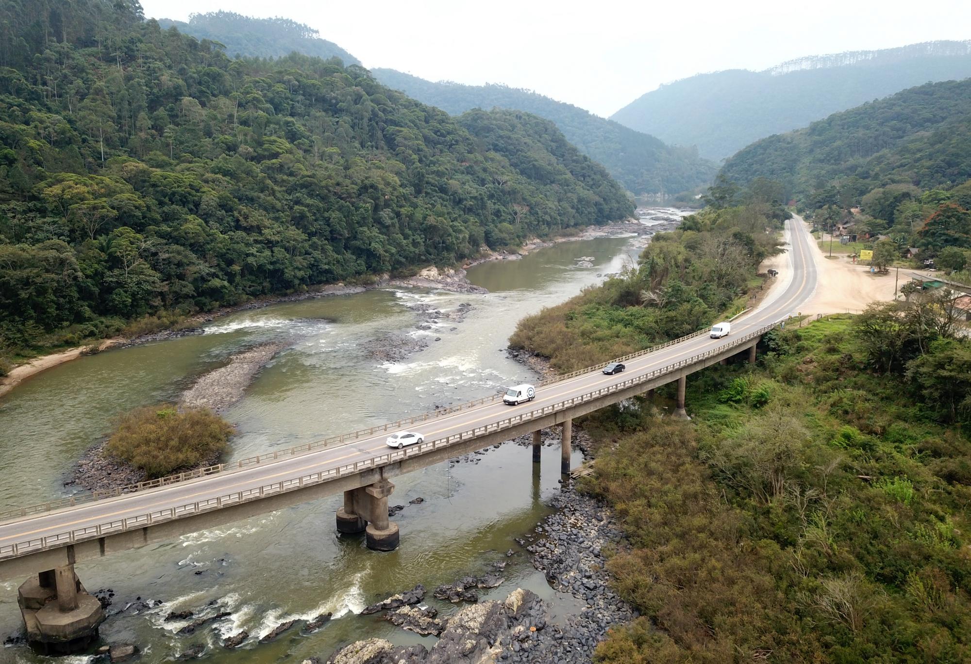 Ponte no limite entre os municípios de Apiúna e Ibirama, é prioridade máxima, diz DNIT SC	