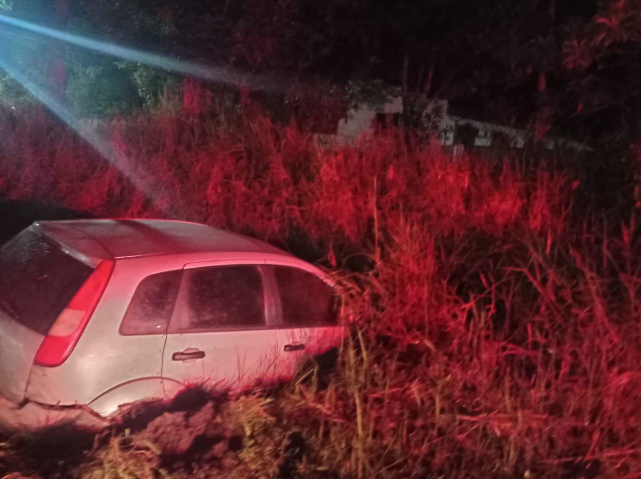 PRF de Rio do Sul atende acidente com condutora sob influência de álcool