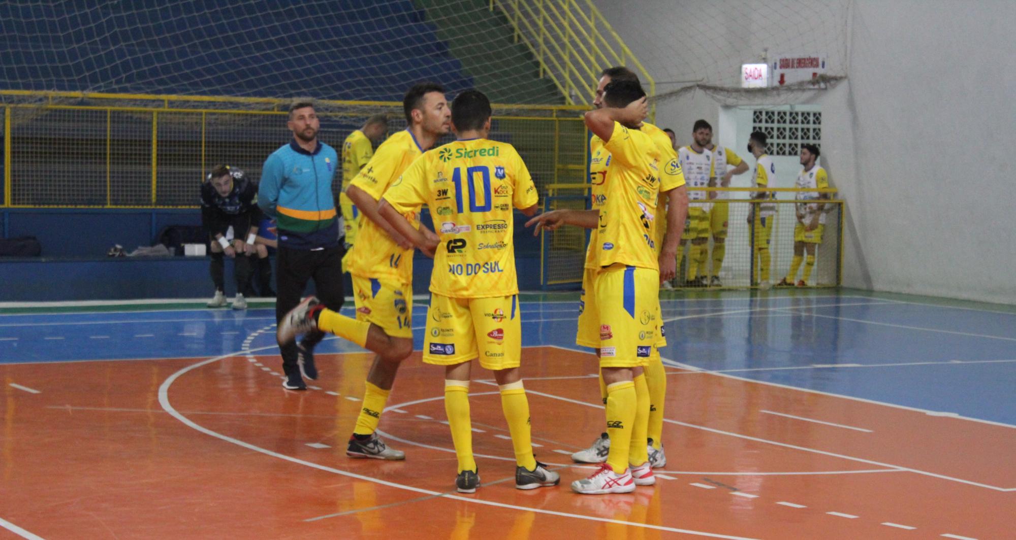 Rio do Sul Futsal sofre primeira derrota na Liga Catarinense 