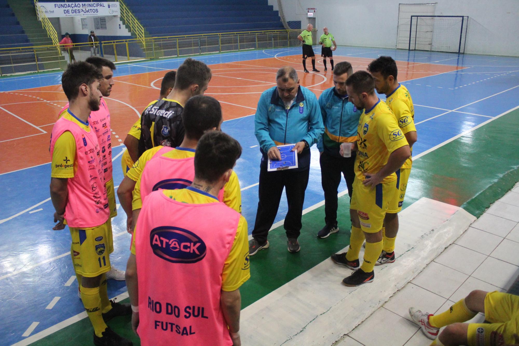 Rio do Sul recebe Xaxiense pela Liga Catarinense de Futsal