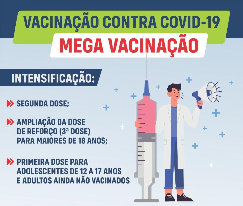 Sábado tem “Mega Vacinação” contra Covid em Ituporanga