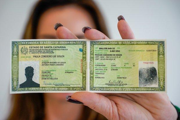 Santa Catarina passa a emitir novo modelo de carteira de identidade 