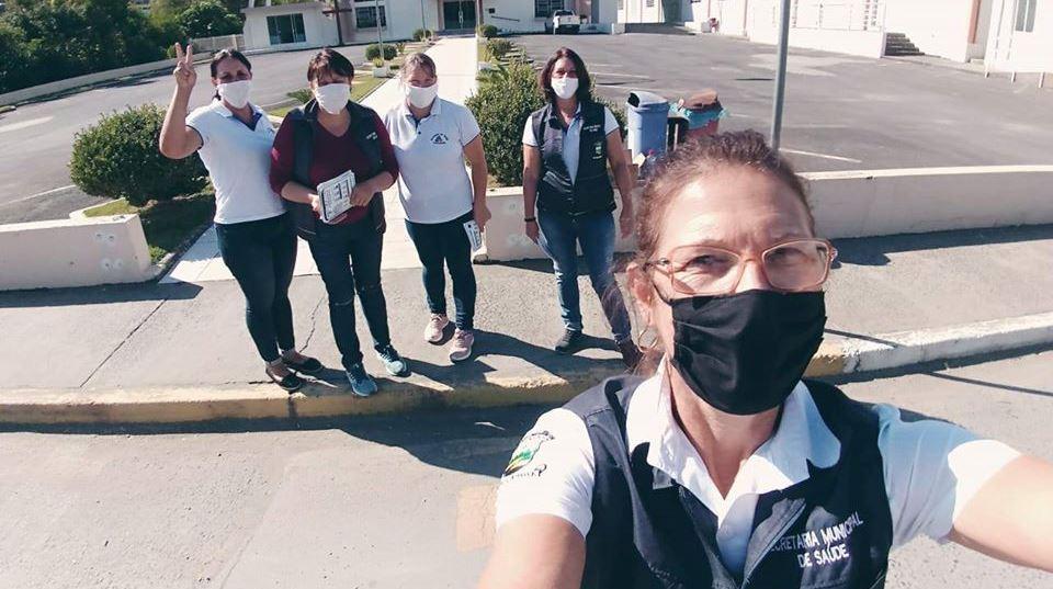 Secretaria de Saúde de Petrolândia promove ação educativa sobre a importância do uso de máscaras