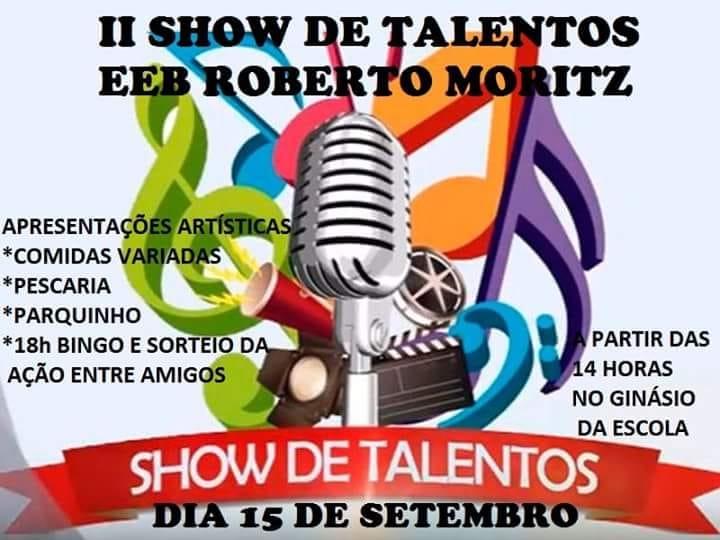 Show de Talentos vai movimentar a Escola Roberto Moritz, em Ituporanga
