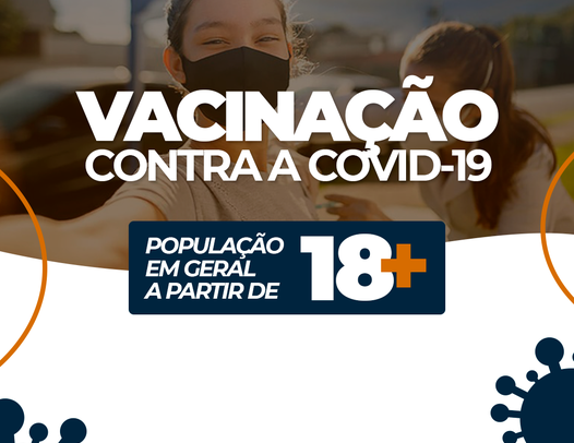Vacinação para maiores de 18 anos contra Covid vai iniciar nesta sexta em Vidal Ramos