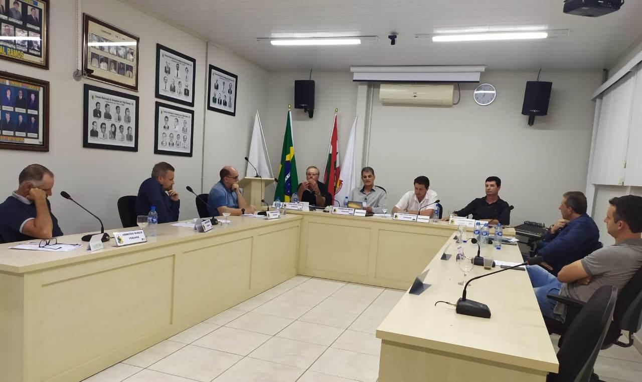 Vereadores de Vidal Ramos se reúnem em mais uma sessão ordinária