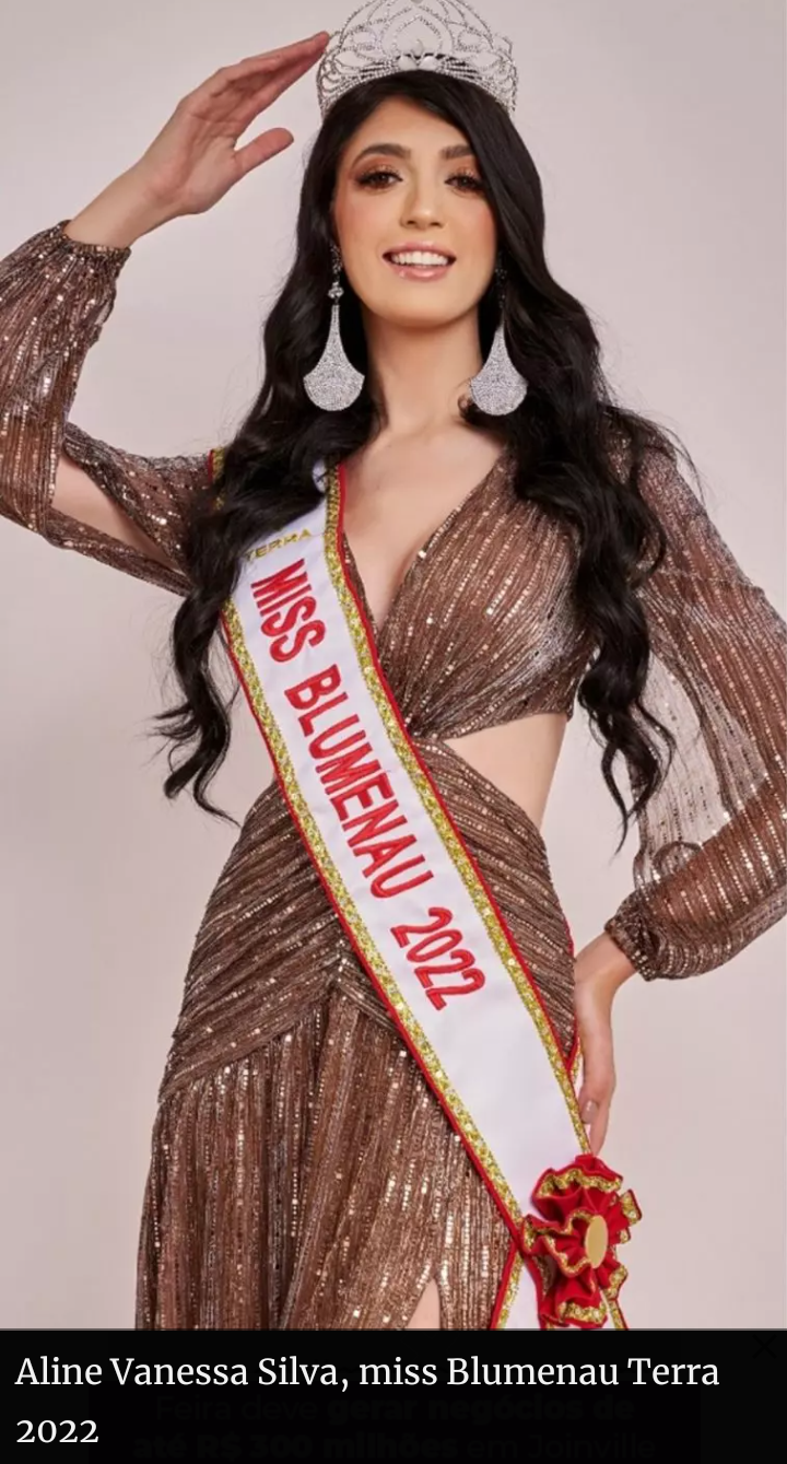 Miss Blumenau 2022 - Foto: Miss Santa Catarina Oficial